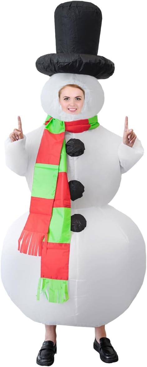 This Inflatable Snowman drops 50%off