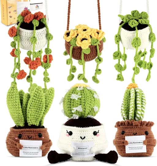 This beginner crochet kit has everything you need to start