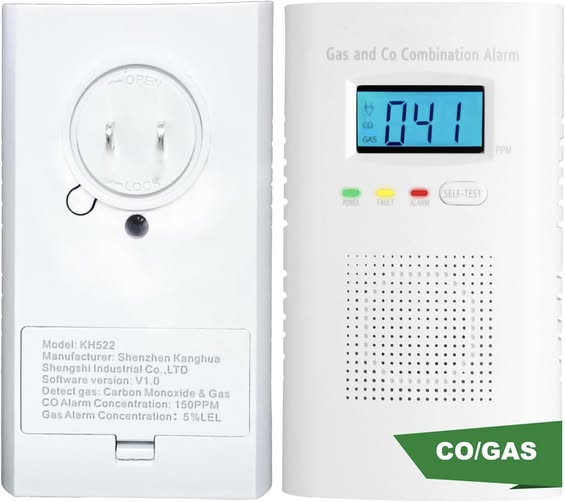 These combo gas & carbon monoxide detectors are a MUST HAVE to have at home