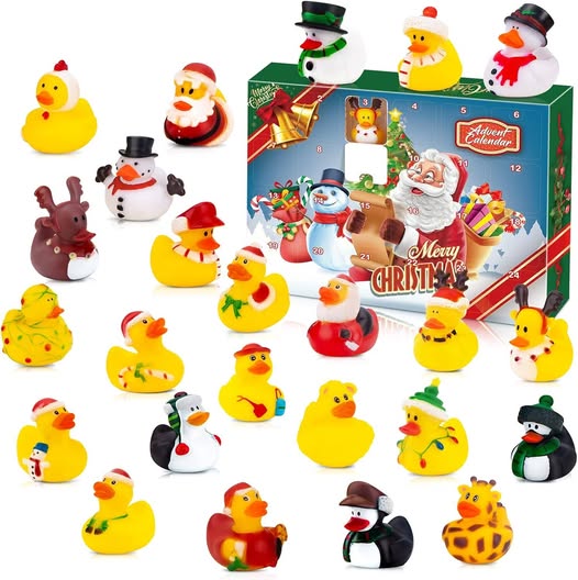 This Rubber Duck ADVENT Calendar drops 40%off
