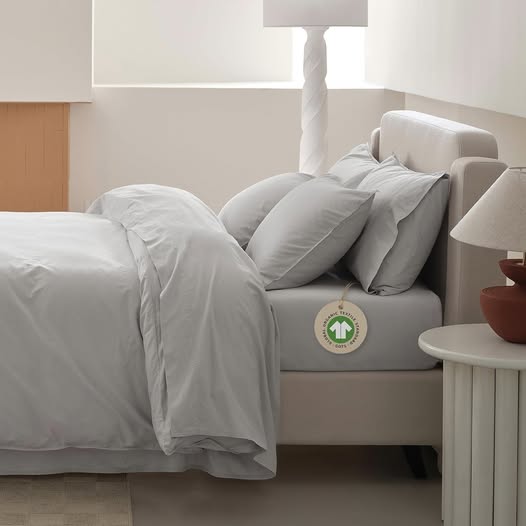 This Organic Cotton King Sheet Set is 50% off