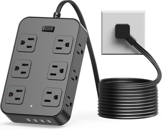 This 10ft power strip is 50% off