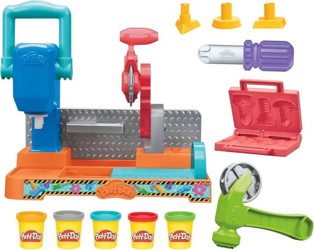 Price drop! This Play-Doh Tool Benches is only $9.80 at the time of this post!!