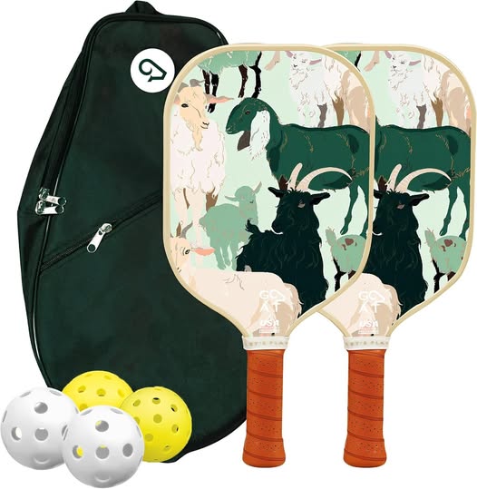 These Goat Pickleball Paddles drops 50%off
