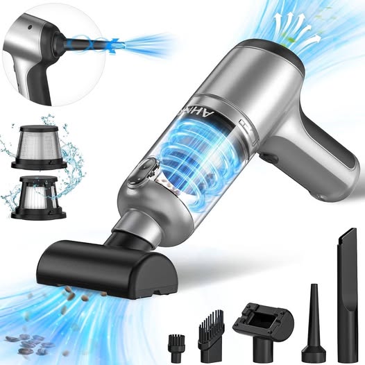 This Handheld CAR Vacuum drops 50%off