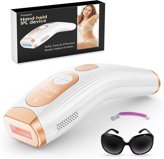 This LASER Hair Remover has a 50% off coupon