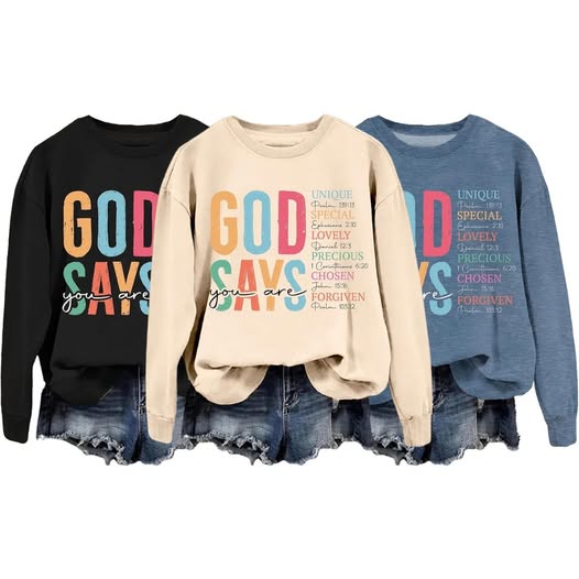 The sweatshirt drops 50% off automatically when you add to cart