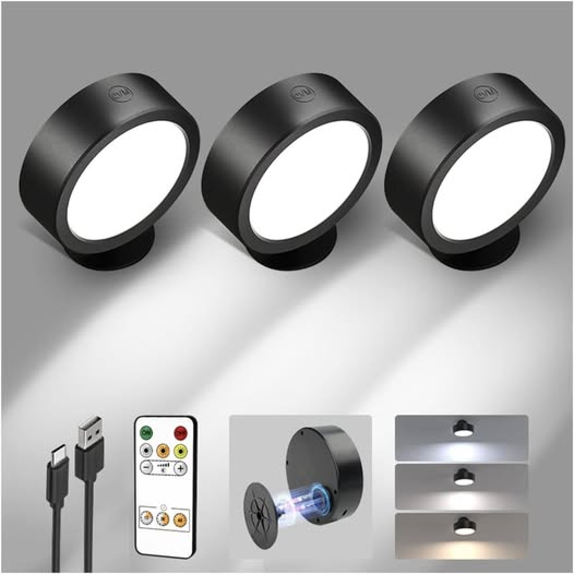 This 3-Pack LED Wall Mounted Lights is 50% off
