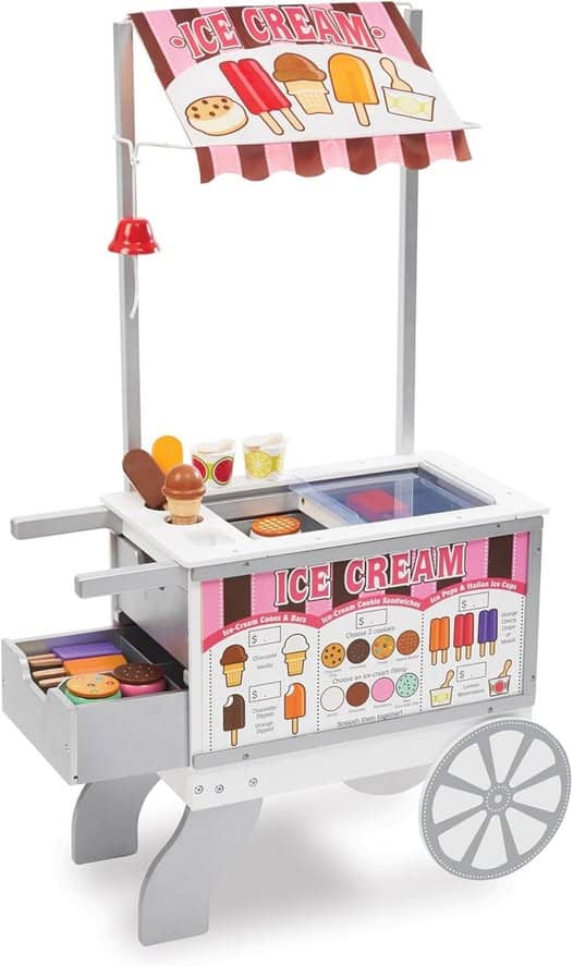 RUNNNNN!!! Under $100 This Melissa & Doug Food Carts has a price drop + another $20.00 off applies at checkout!