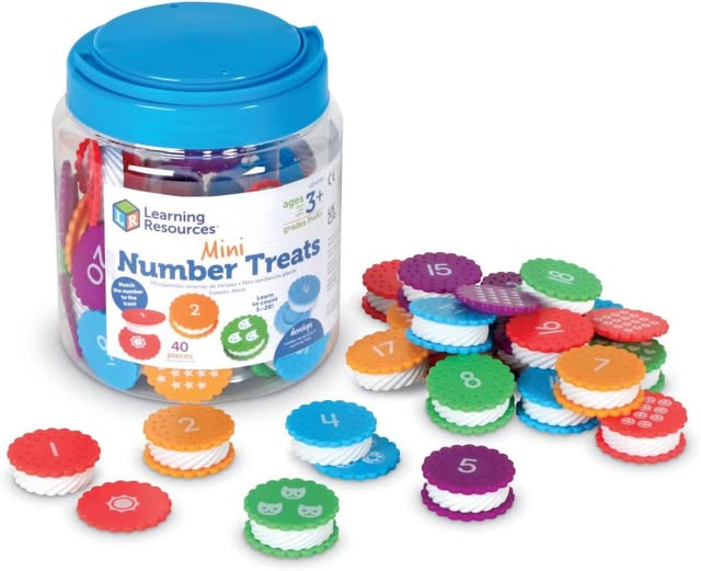 Price drop! This Learning Resources Number Toys is only $10.79 at the time of this post!!