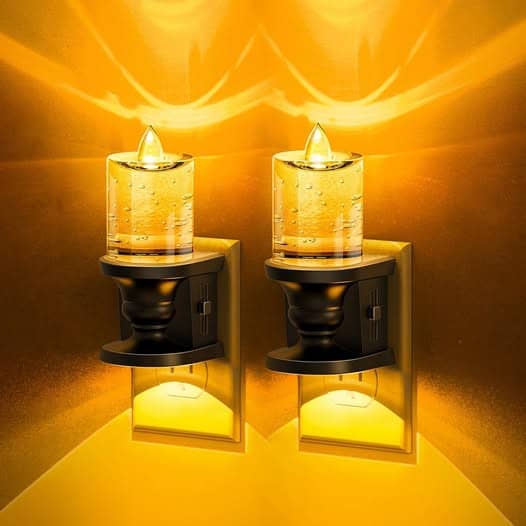 GORGEOUS!!!!! These Flameless Nightlight Candles drop 50%off
