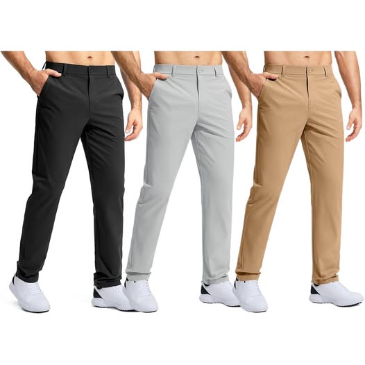 These men’s golf pants are lightweight and quick-dry 43% off