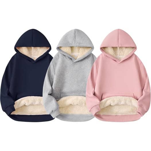 This cozy sherpa-lined hoodie is 40% off