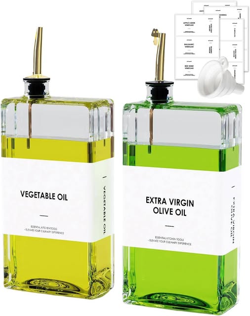 These Oil Dispensers have a 40% off coupon! Just $12.47