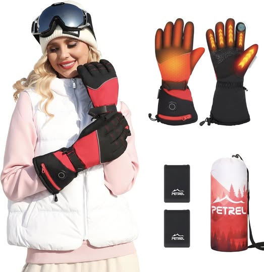These heated gloves are 50% off