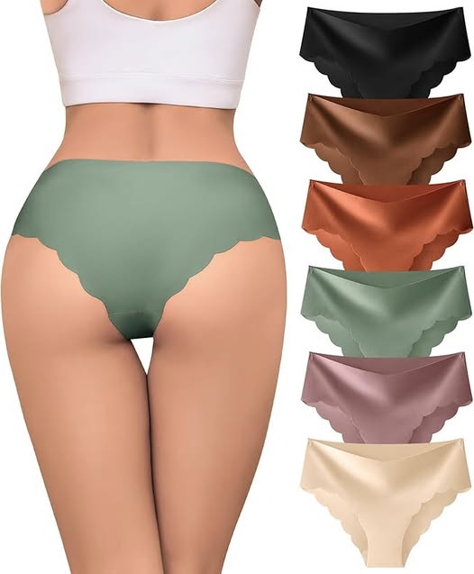 This 6-pack of seamless underwear is a steal