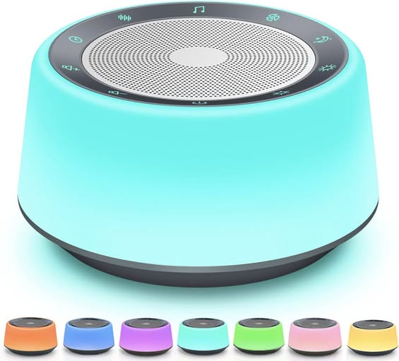 This white noise sound machine is 50% off