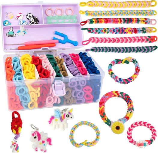 This LOOM Band Bracelet set has a 50% off coupon!!!!!!