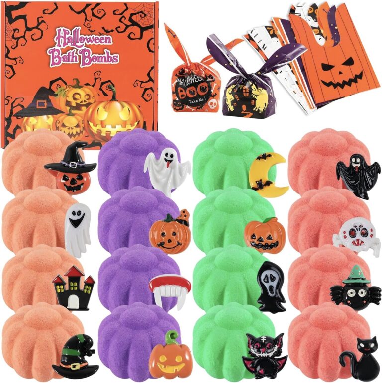 These Halloween bath bombs are adorable