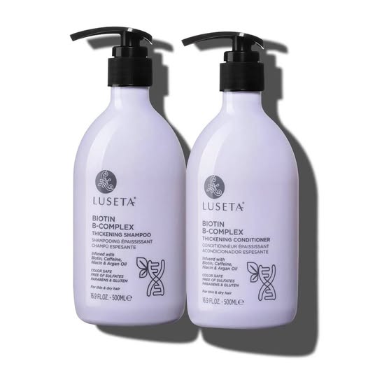 This Biotin shampoo & conditioner set is 50% off