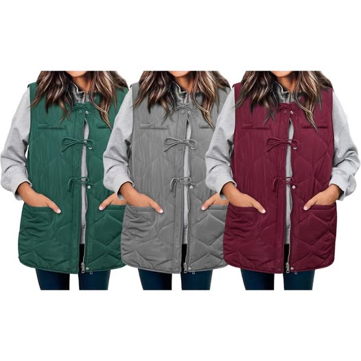 This puffer vest is 40% off