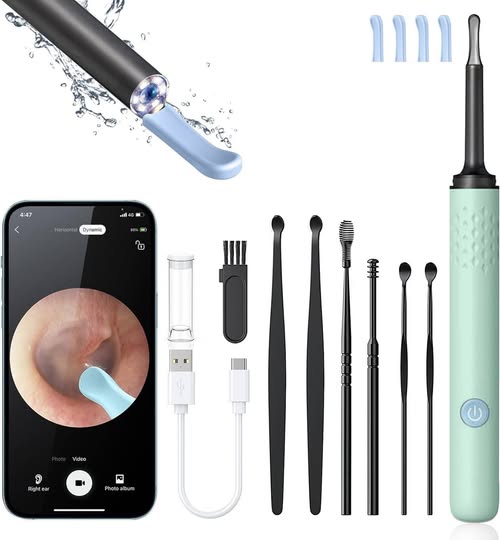 This ear wax removal camera is 50% off