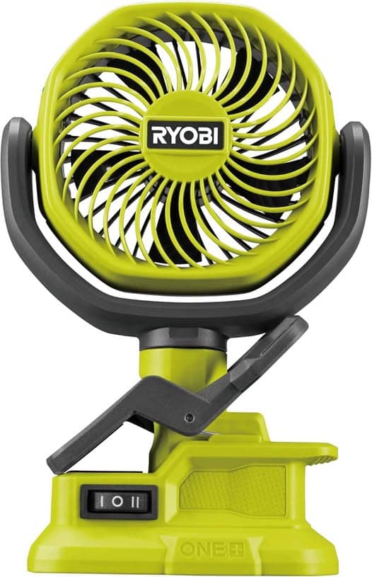 Price drop! This Ryobi Clamp Fan is only 33% off