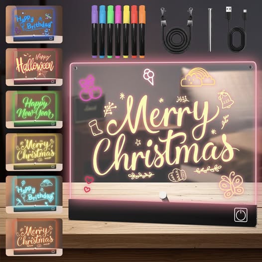 These LED Drawing Boards for Kids are 50% off