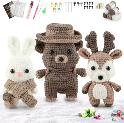 What an ADORABLE crochet kit!!