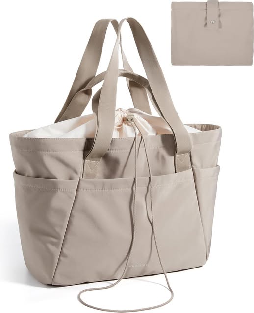 Price drop! This Bagsmart Large Totes (Camel OR Black) is only $11.99 at the time of this post!!