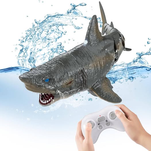 This Remote Shark Toy has a 40% off coupon!!!