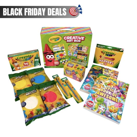 This Crayola Art Set for Kids is 40% off