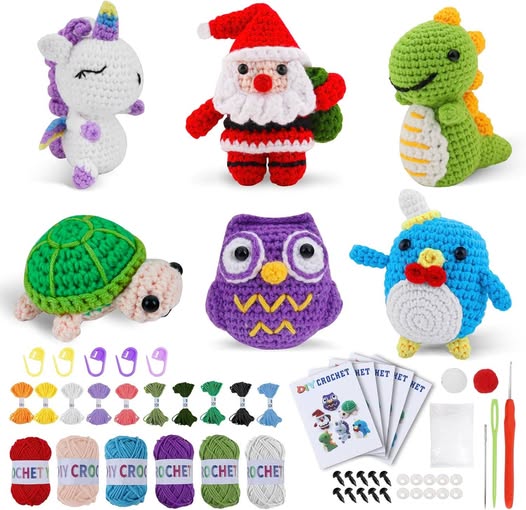 CUTE!!! This Woobles Crochet Kit drops 50%off
