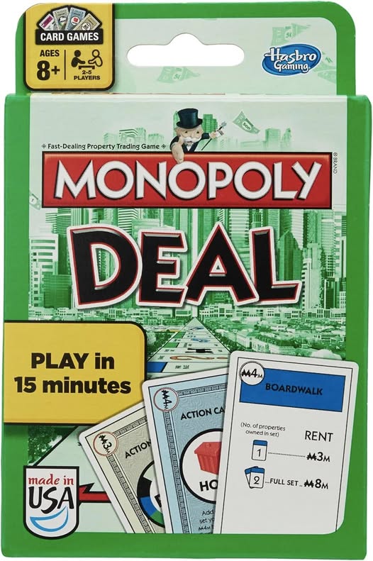 This Monopoly Deal Card Game is only $5.59 for early Black Friday!!!