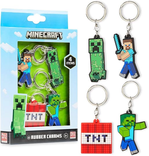Price drop! These Minecraft Gaming Keychains are only $13.99 at the time of this post!!