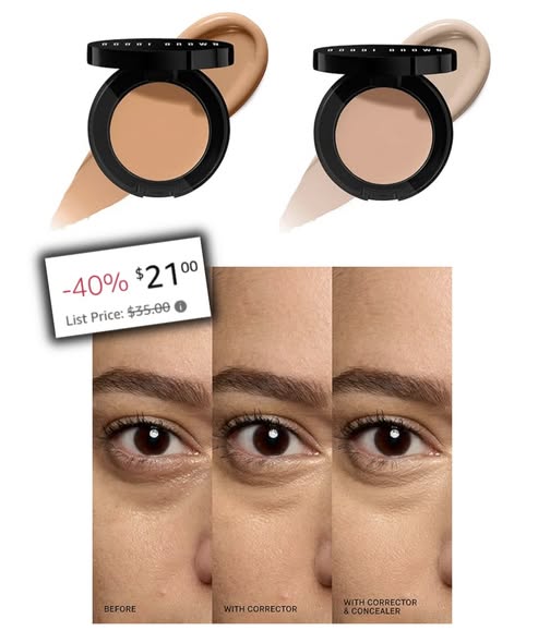 Bobbi Brown Corrector Discoloration Under Eye Color Corrector!!