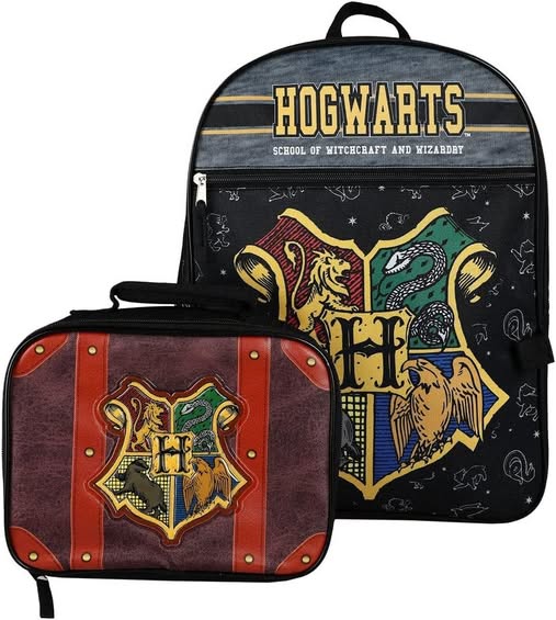 Price drop! This Harry Potter Backpack Set WITH lunchbox is only $20.64 at the time of this post!!