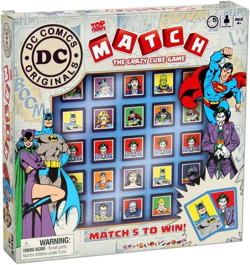 Price drop! This DC Superheroes Match to Win Game is only $9.99