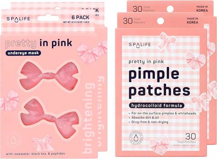 Price drop! This Pretty Pink Under Eye Patches are only $9.99 at the time of this post!!
