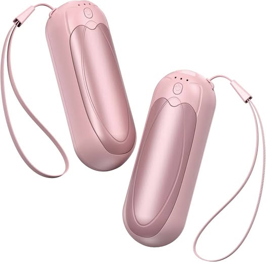 Rechargeable hand warmers perfect for chilly days.