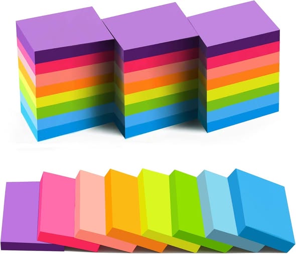 Price drop! These Colorful Sticky Notes are only $7.19 at the time of this post!!