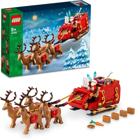 Price drop! This LEGO Santa's Sleigh Sets is 40% off