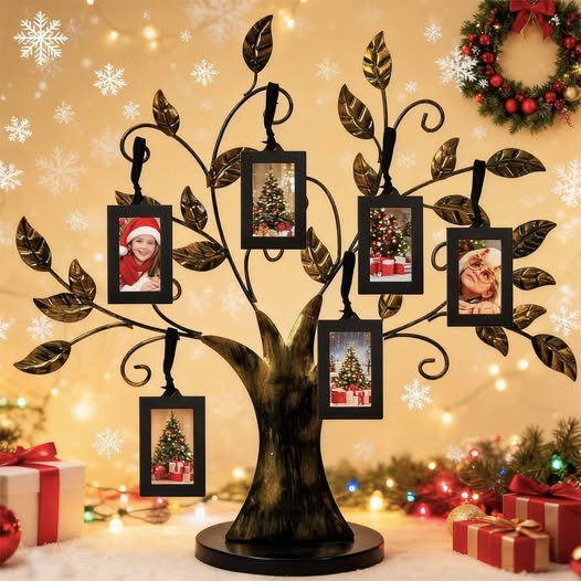 Family tree picture frames includes 6 hanging photo frames.