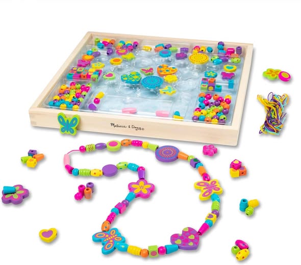 Price drop! This Melissa & Doug Deluxe Bead Making Set is only $12.09