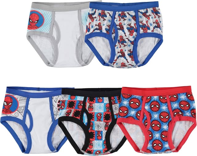 Price drop! This Spider-Man Boys Briefs (5-Pack) is only $9.00 at the time of this post!!
