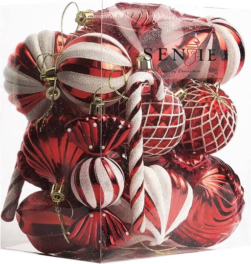 ONLY $11!!! These Christmas Ball Ornaments drops 50%off