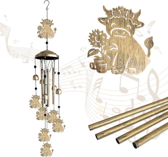 Price drop! These Highland Cow Wind Chimes are only $15.19 at the time of this post!!
