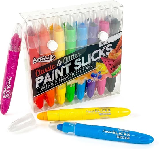 Price drop! These ArtSkills Washable Paint Sticks are only $7.84 at the time of this post!!