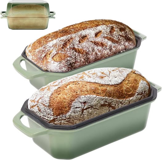 This Cast Iron Bread Pan drops 50%off