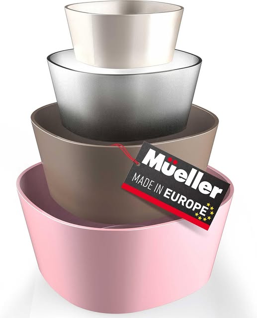 Price drop! These Mueller Mixing Bowls (4 pack) is only $10.49